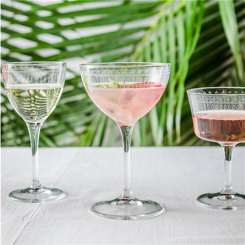 Art Deco Martini Glass 230ml
